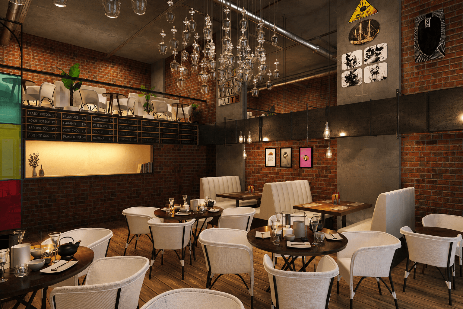 Cafe Interiors, hero view