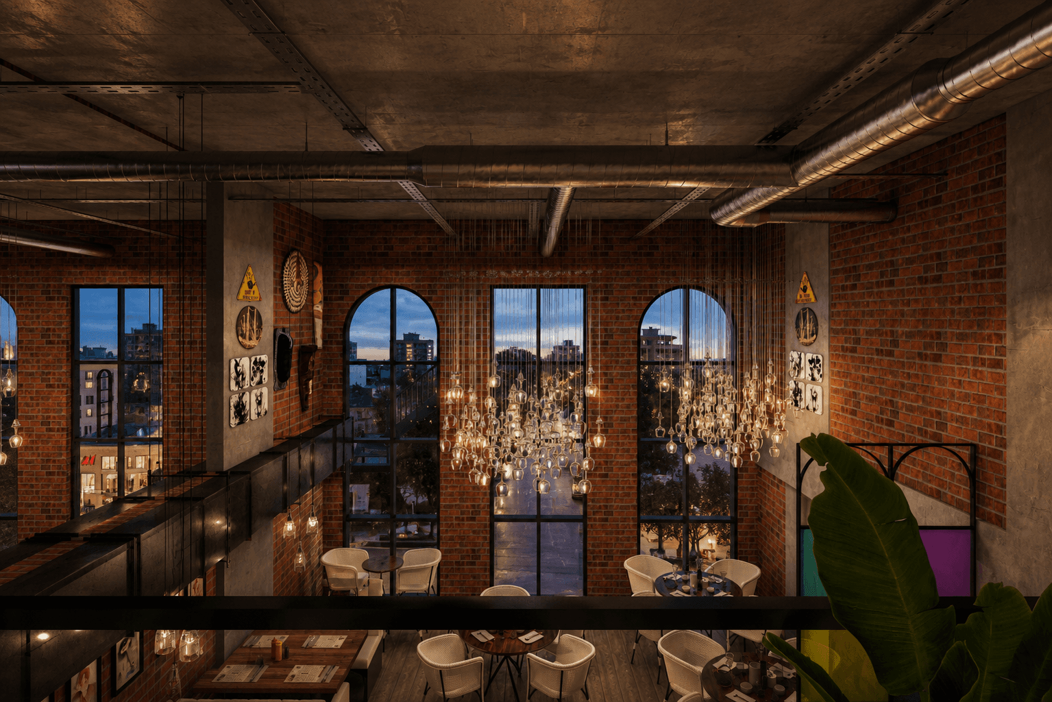 Cafe Interiors, interior view