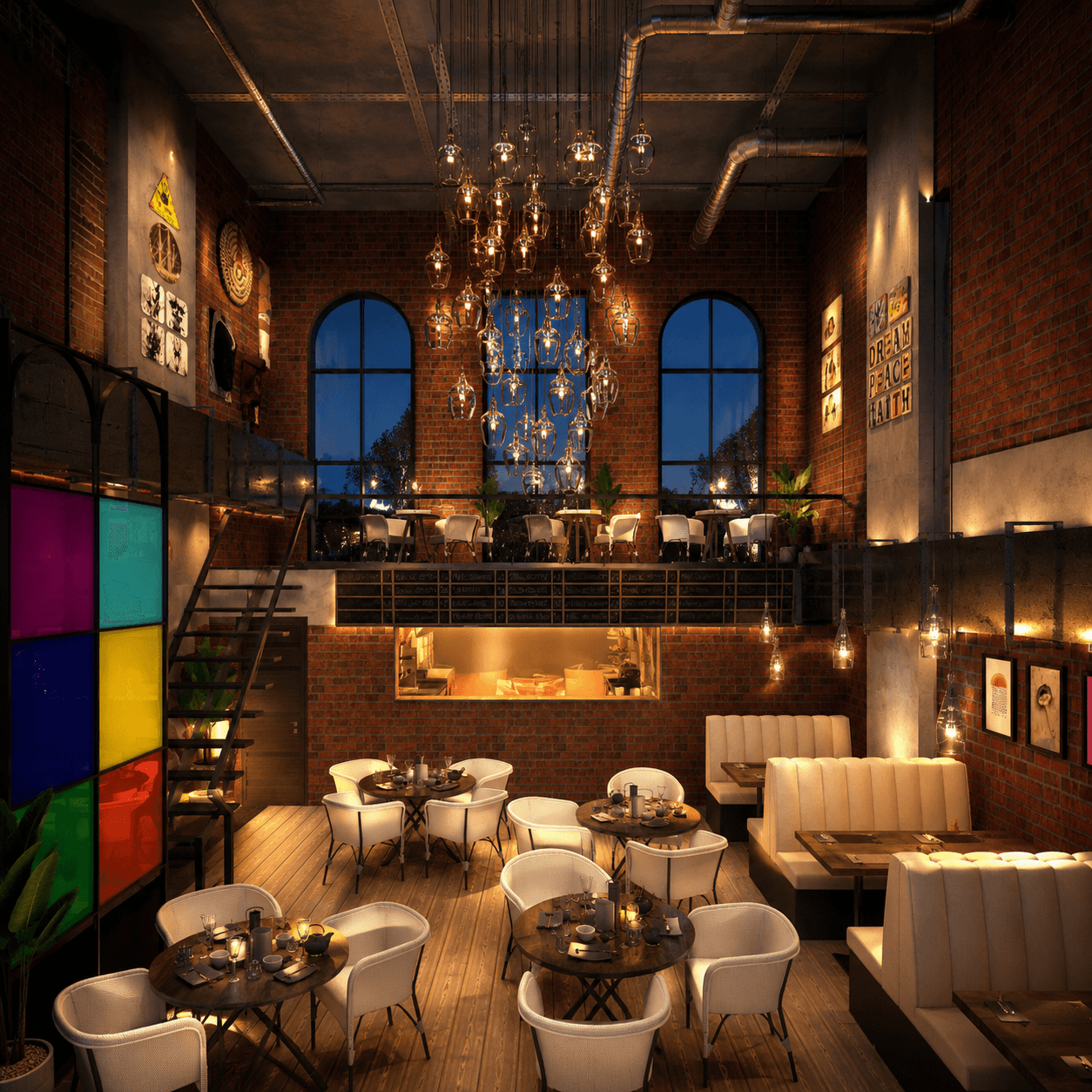 Cafe Interiors, Sch. 140, Indore